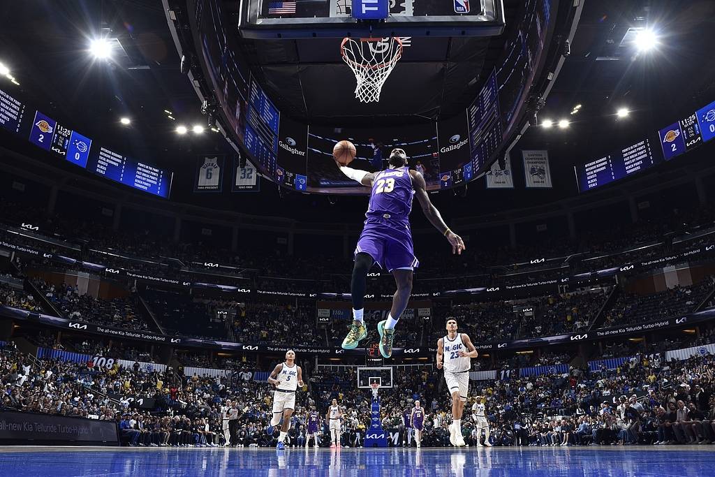 NBA历史最长河!詹姆斯首发战魔术 生涯1612场独占第一